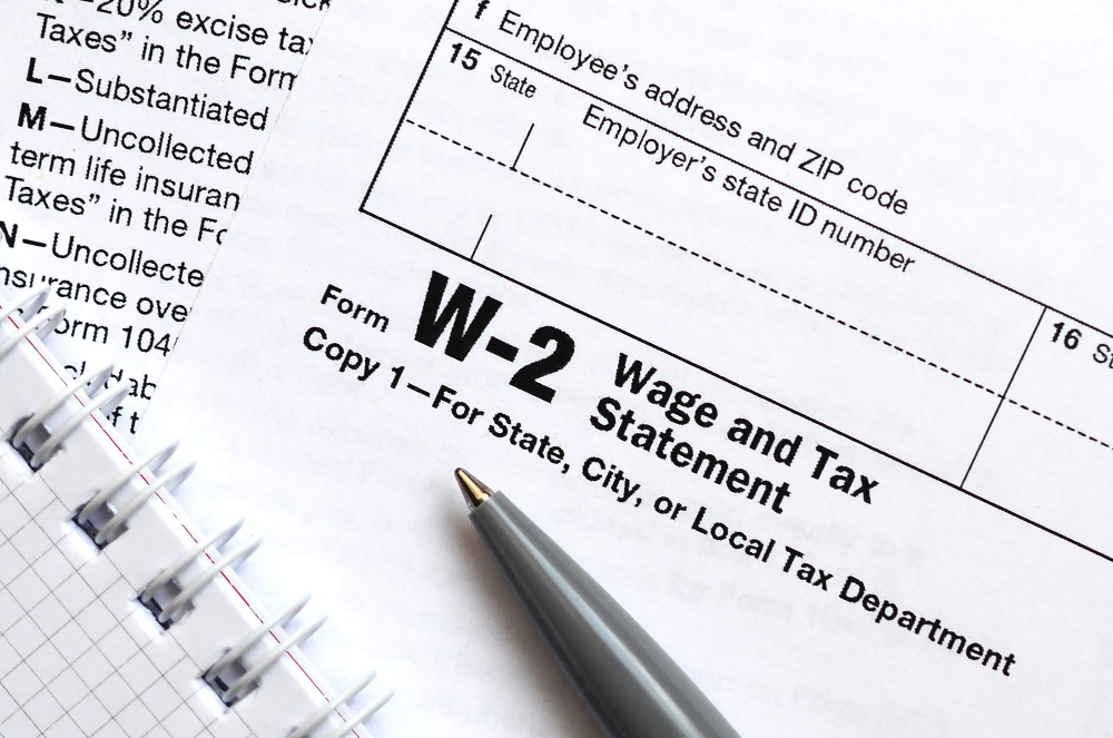How to file IRS tax Form W-2